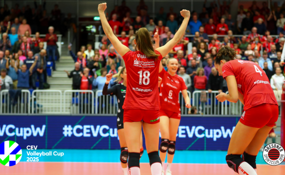 DSCVOLLEYs starten im CEV Volleyball CUP 2025