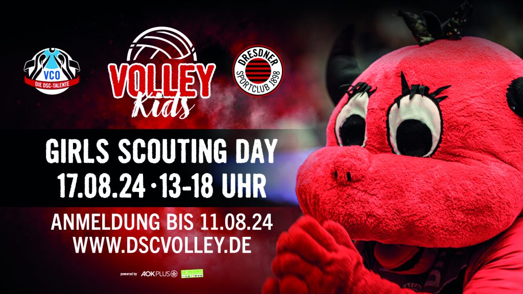 VOLLEY KIDS: Dresdner SC veranstaltet 1. Girls Scouting Day zur Talentsichtung