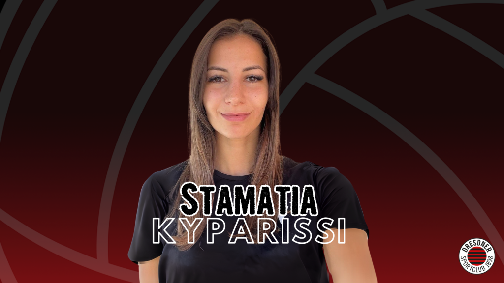 Außenangreiferin Stamatia Kyparissi verstärkt die DSCVOLLEY´s