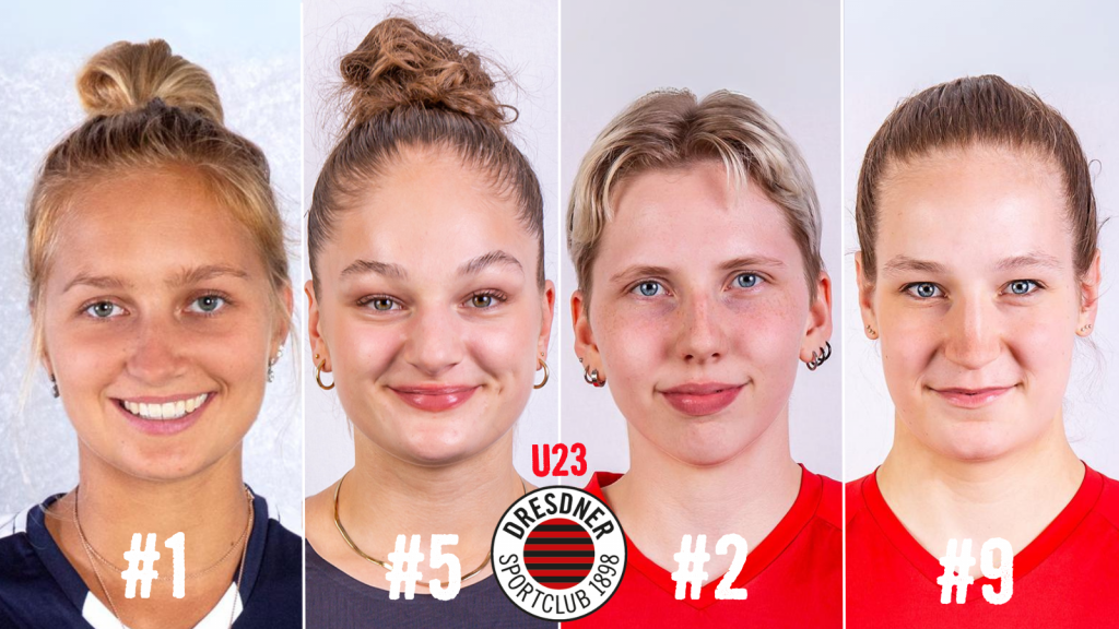 Vier DSC-Spielerinnen im Kader der U23-Volleyball-Nationalmannschaft