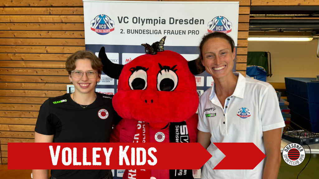 Erfolgreicher Volley Kids Girls Scouting Day im Schulsportzentrum Dresden