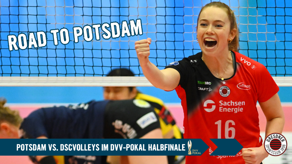 Auf nach Potsdam: DSCVOLLEYs kämpfen im Pokalhalbfinale!