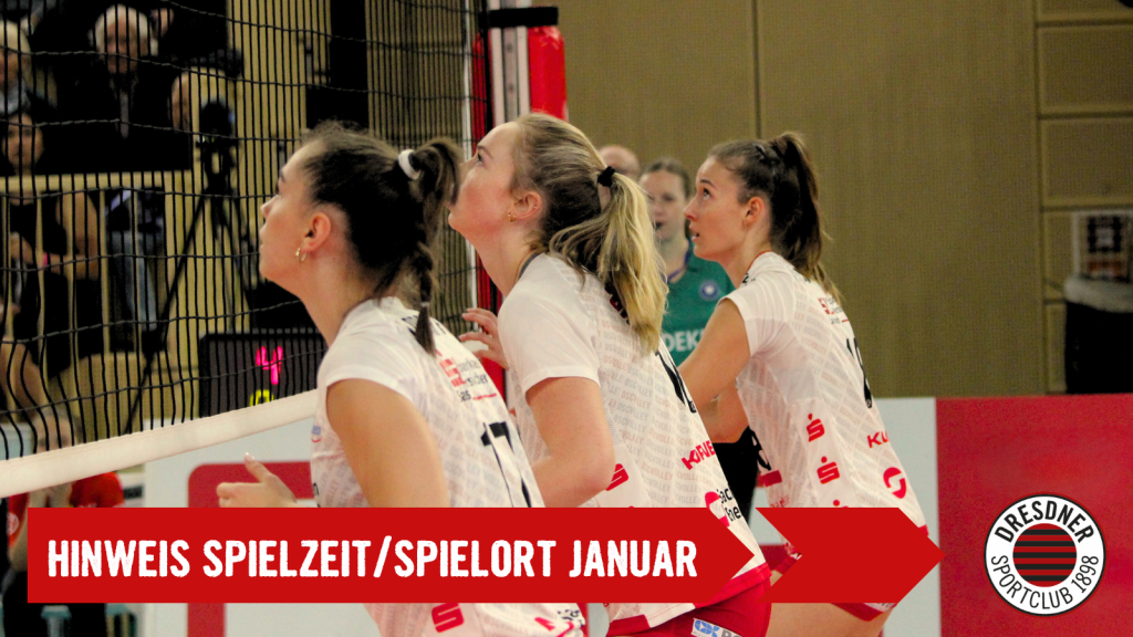 Spielzeit- und Spielortänderungen für Januar