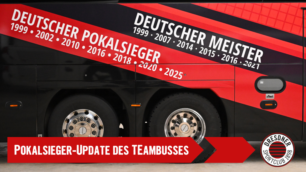 Pokalsieger-Update Teambus